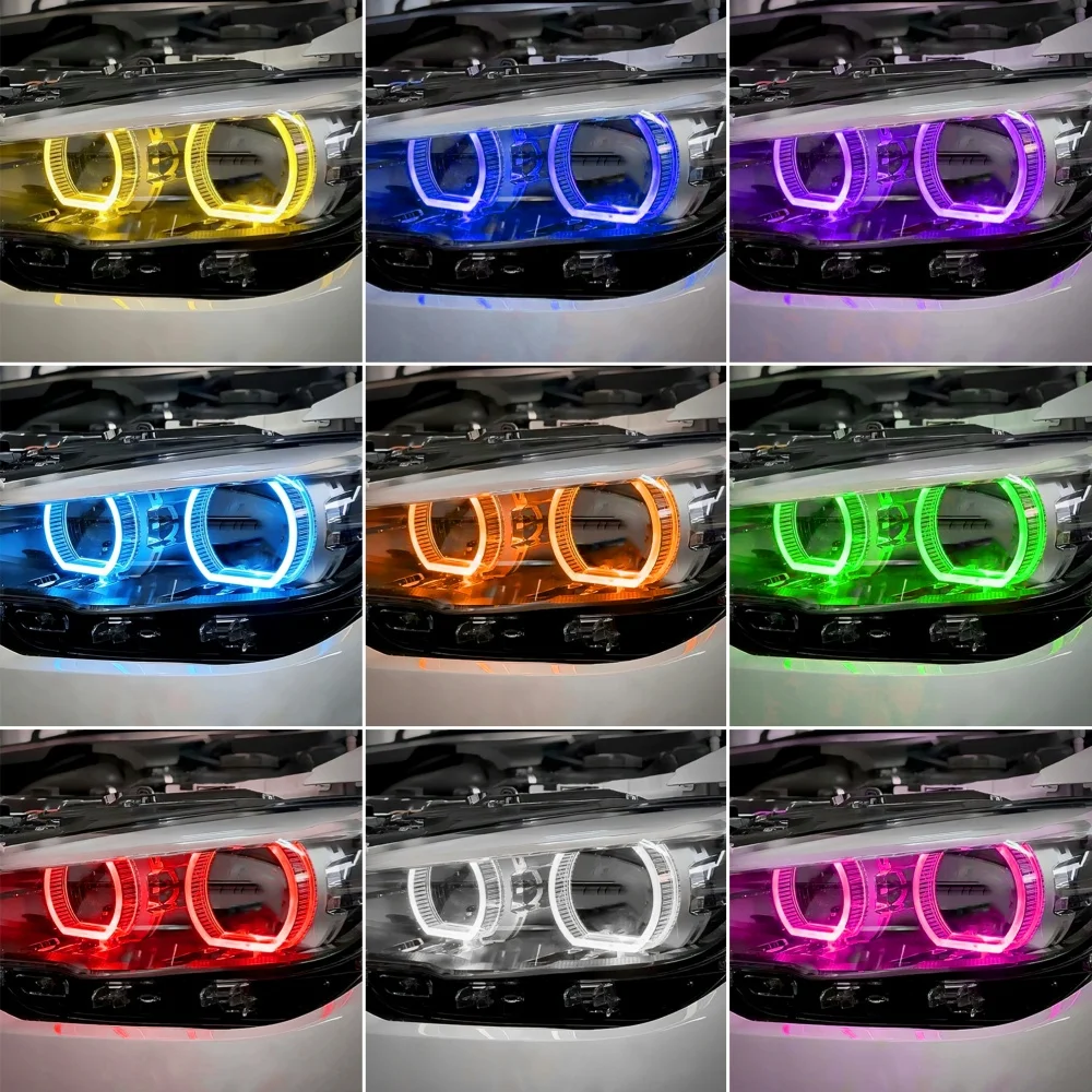 nuovi-moduli-led-angel-eyes-drl-csl-gialli-63117428425-per-bmw-serie-1-f20-f21-lci-2016-2019-luci-diurne-ambra-blu-rosse