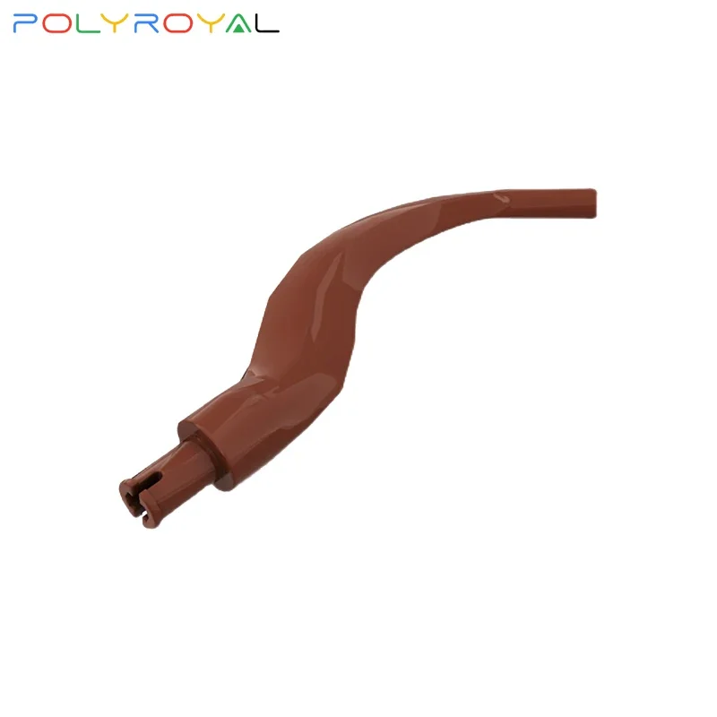 POLYROYAL Building Blocks parts animal long horn plant shrub leaf 10 PCS MOC Compatible With brands toys for children 24204