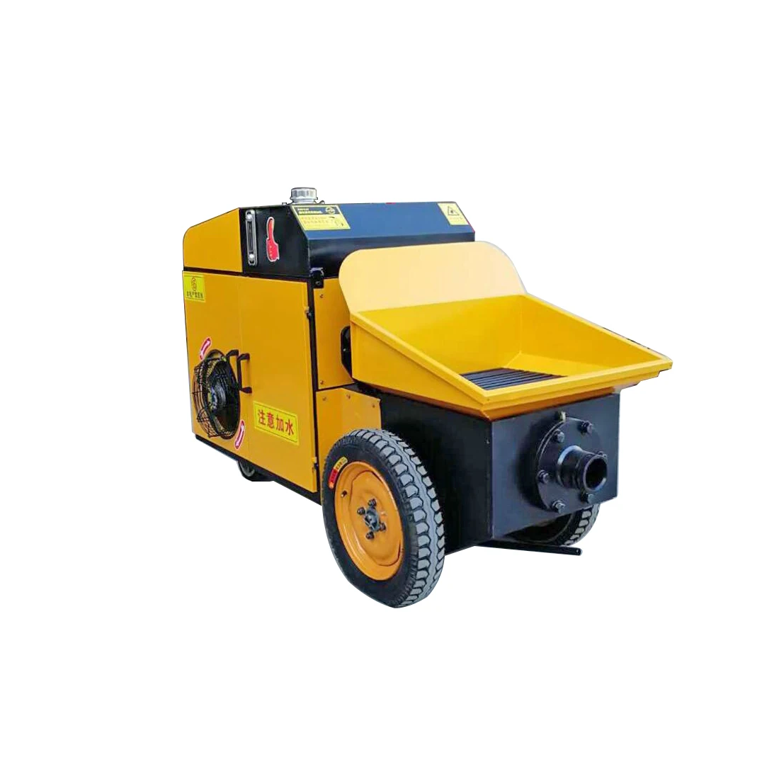 YG Static Concrete Trailer Pump Electric Concrete Pump Small Concrete Pump Machine