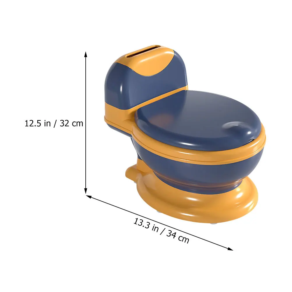 الأطفال قعادة التدريب المرحاض المحمولة طفل قعادة تصميم واقعي للأطفال بنين بنات المنزل السفر الطفل الوليد العناصر #4