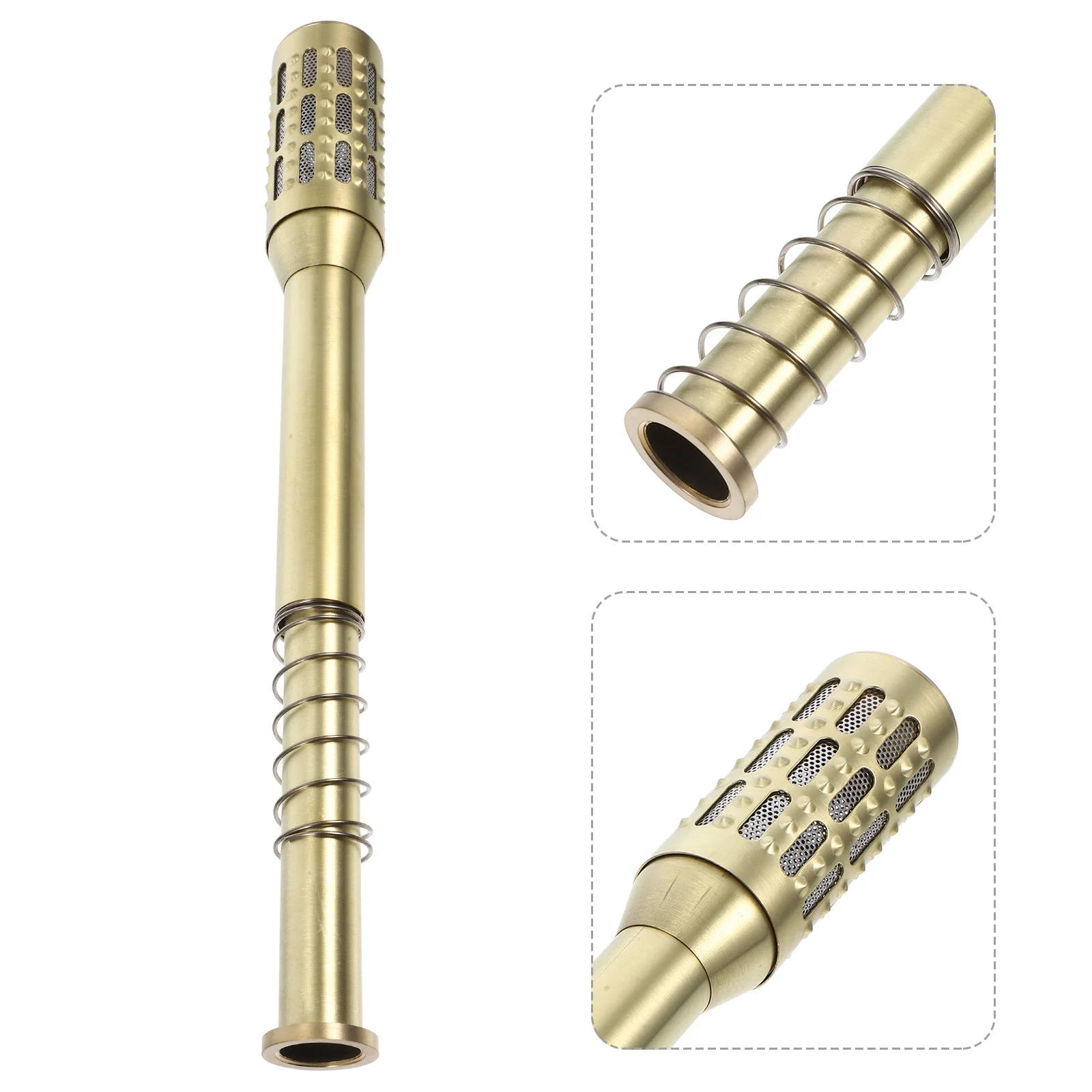 

Moxibustion Beauty Device Brass Roller Stick Burner For Facial Relaxation Herbal Therapy Portable Handheld Tool Copper Moxa