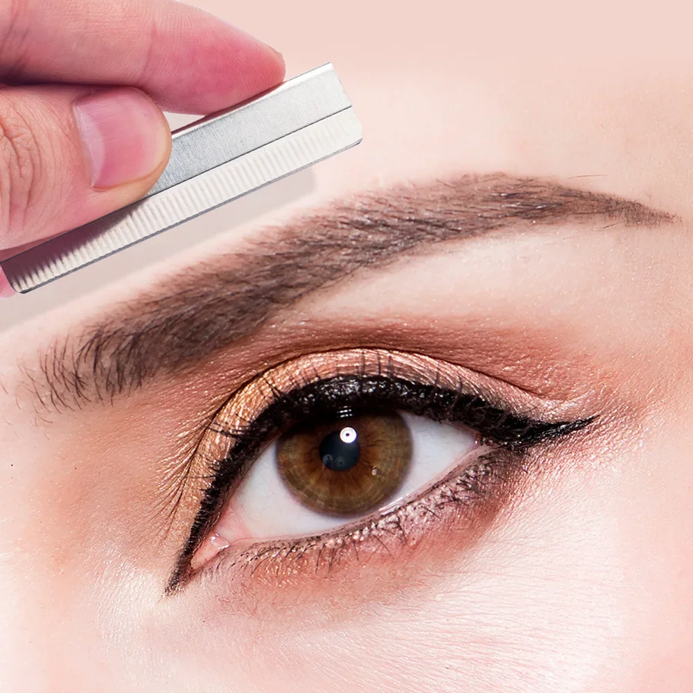 Couteaux à sourcils en acier inoxydable, rasoir pour le visage, couteau d'épilation, tatouage des sourcils, outil de beauté, 10/30 pièces