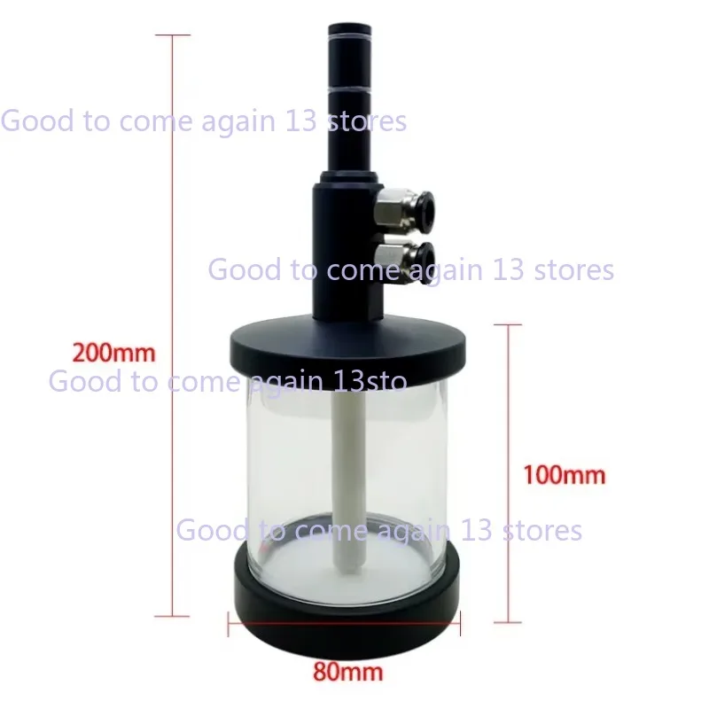 

Portable Test Powder Coating Spray Gun Cup Hopper Mini Bottom Suction Fludizing Barrel Tank For Lab Use Purpose