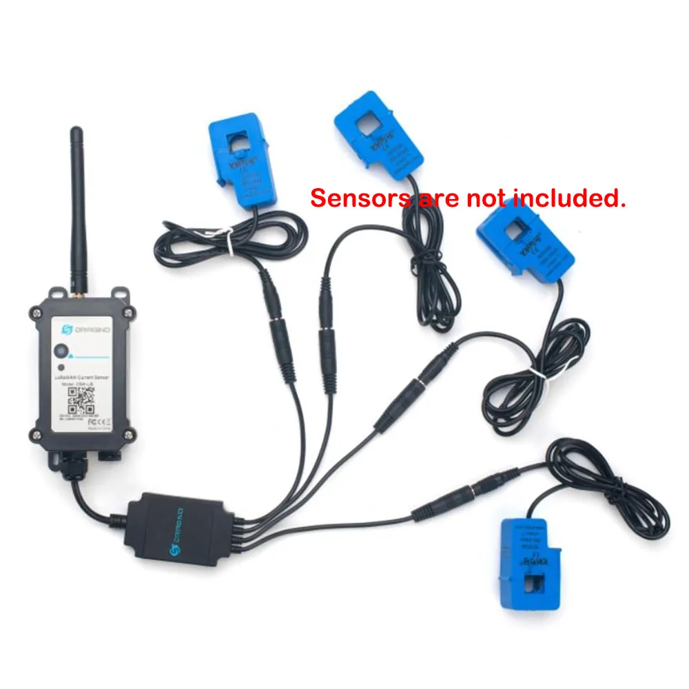 Dragino-Convertidor de Sensor de corriente, CS01-LB, LoRaWAN, 4 canales