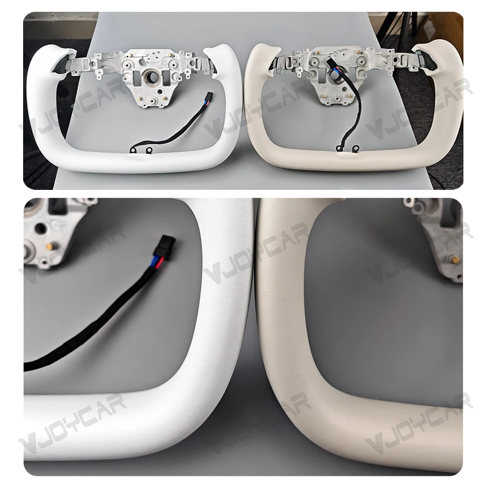Modell YL Yoke-Lenkrad für Neues Model Y Juniper Beheizbares Yoke-Lenkrad für Tesla Personalisiertes Renn-Lederlenkrad Maßgefertigter Zubehörteil – Detail 28