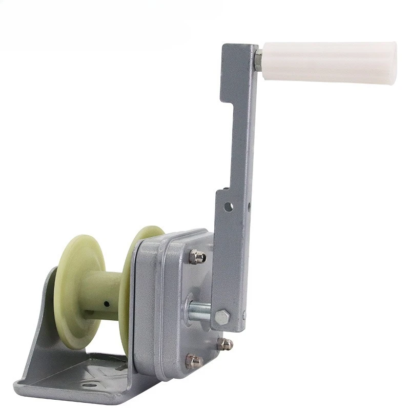 

Farm Manual Rolling Shutter Machine Rolling Shutter Cloth Self-Locking Hand Greenhouse Film Roller Lifter Film Shaker