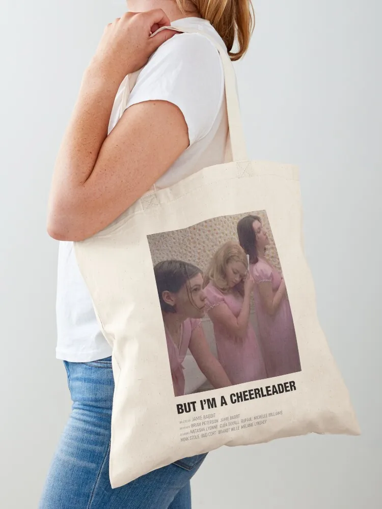 But I'm a Cheerleader Minimal poster Tote Bag Women's bag bags luxury women tote bag woman Reusable bags Canvas Tote