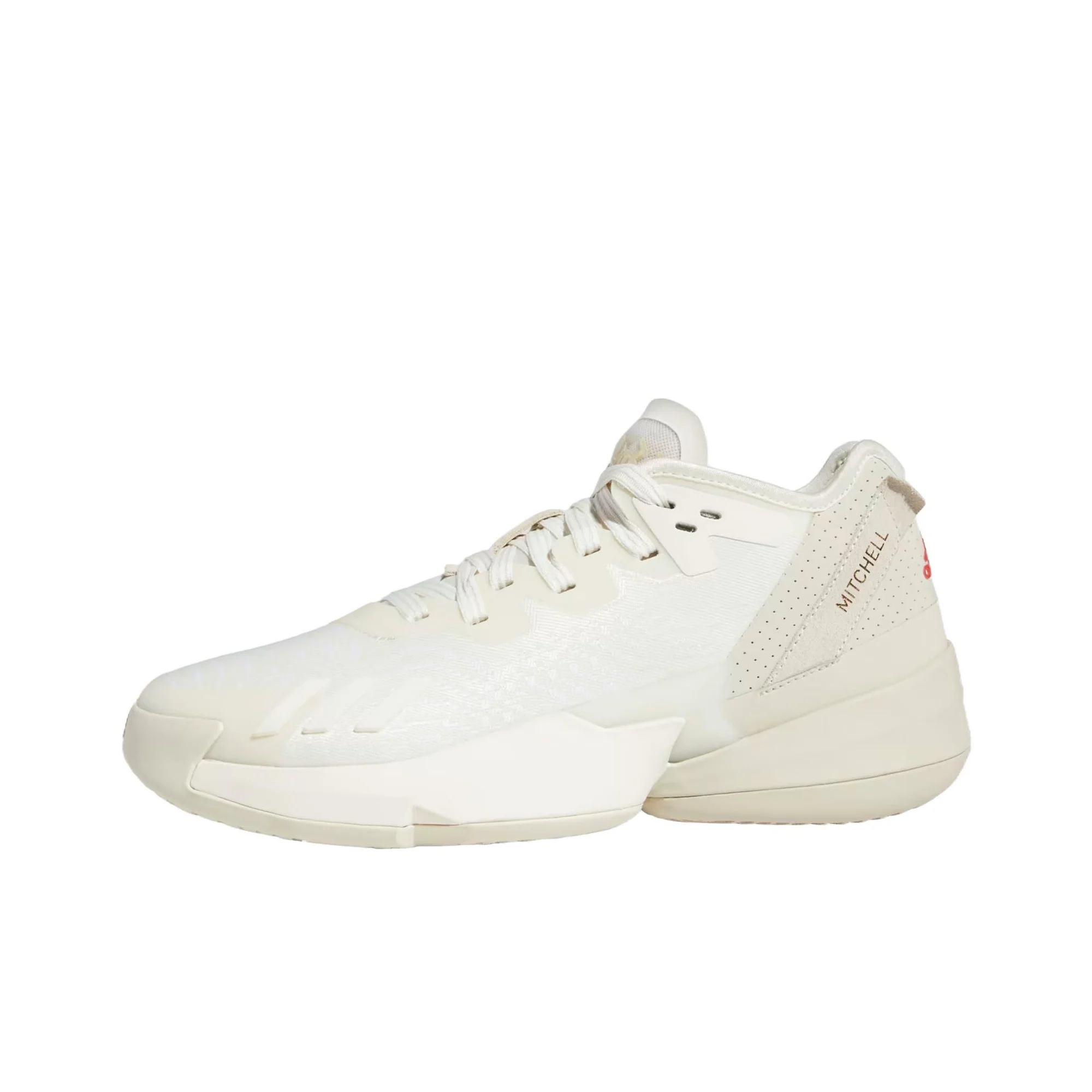 Adidas D.O.N. Issue #4 Basketball Shoes Unisex Low Top White/Gray HR1783