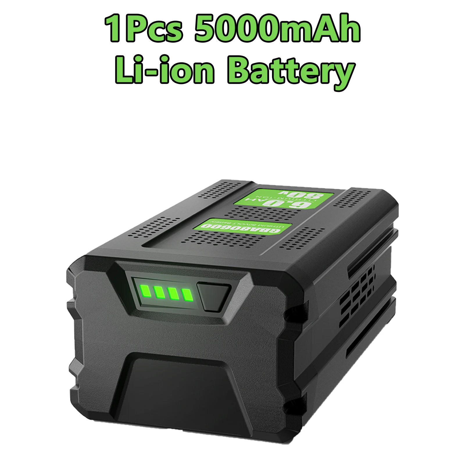 Voor Greenworks GBA GBA80600 80V 6000mAh Vervangende Batterij Compatibel Voor GBA80200 80V Snoerloos Power Tool Oplaadbare Batterij