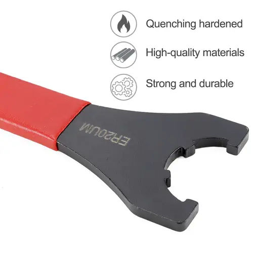 ER11 ER16 ER20 ER25 ER32 M UM Type CNC Nuts ISO APU Drill Wrench CNC Milling Machine Cutter Lathe Tools Shank ER Spanner - Image 5
