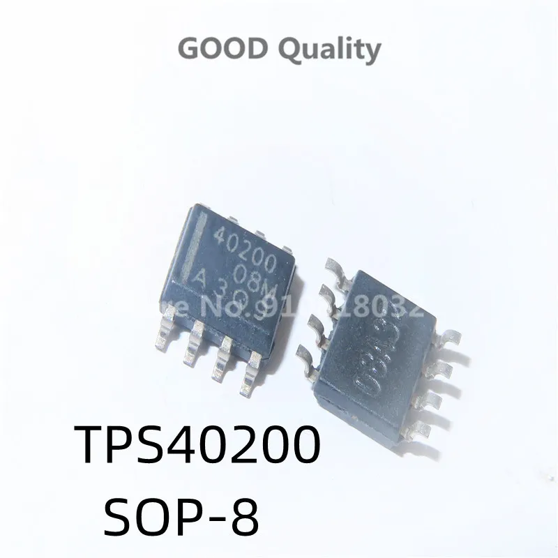 10PCS/LOT TPS40200 40200 TPS40200DR SOP-8 Power chip IC In Stock