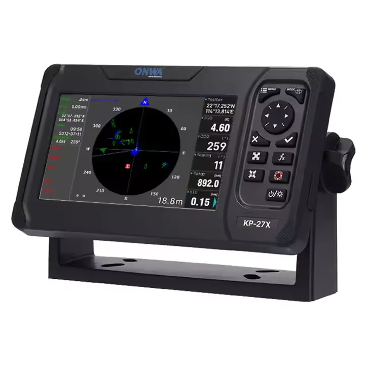 ONWA KP-27X 7-inch GPS Chart Plotter W/ Class B+ AIS and Fish Finder 3-in-1 view 3