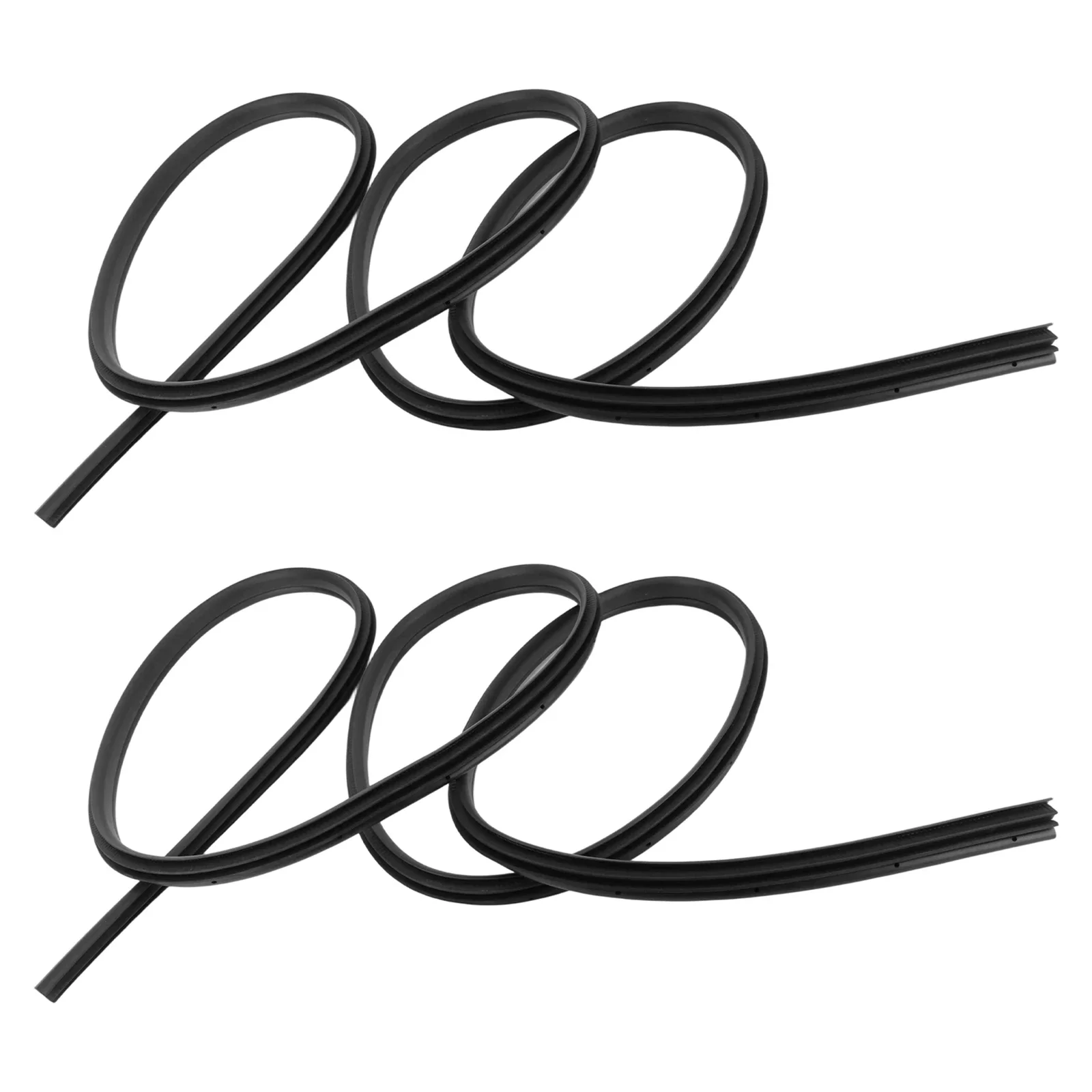 

2Pcs Door Seal Molding Trim Car Outside Door Seal Belt Weatherstrip Replaces 5171197772 for E36 Coupe 2Door 1992-1999