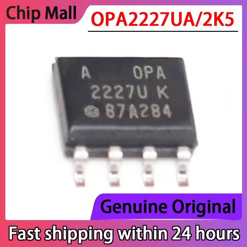 5PCS New Original OPA2227UA/2K5 OPA2227U Dual Operational Amplifier in Stock Direct Shooting