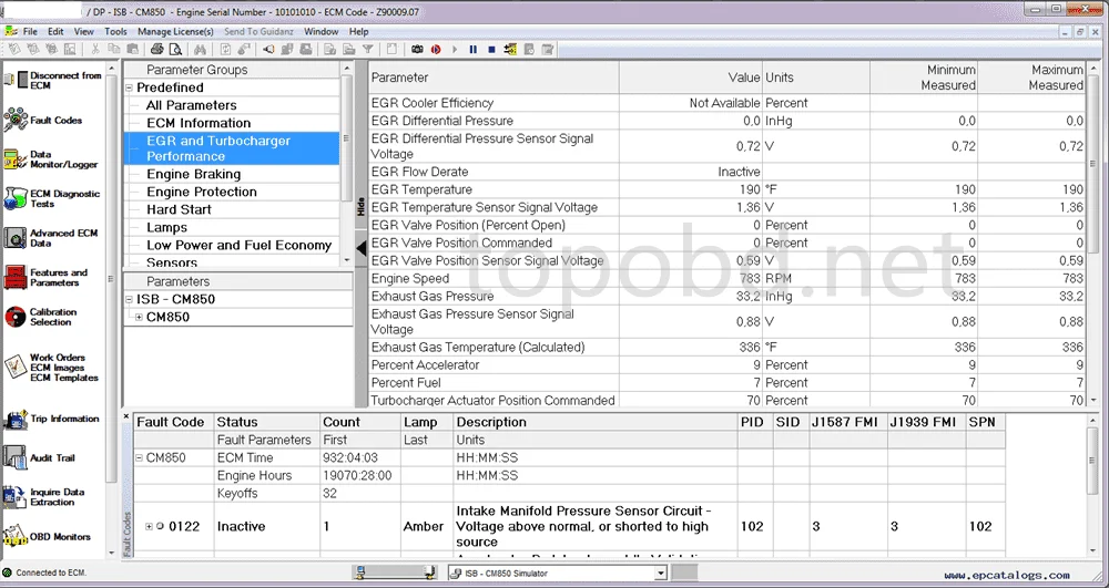 Cummins Insite 8.7 Pro Engine Diagnostic Softwar Fault code Engine diagnostic test adjustment Support Multi-Language free instll