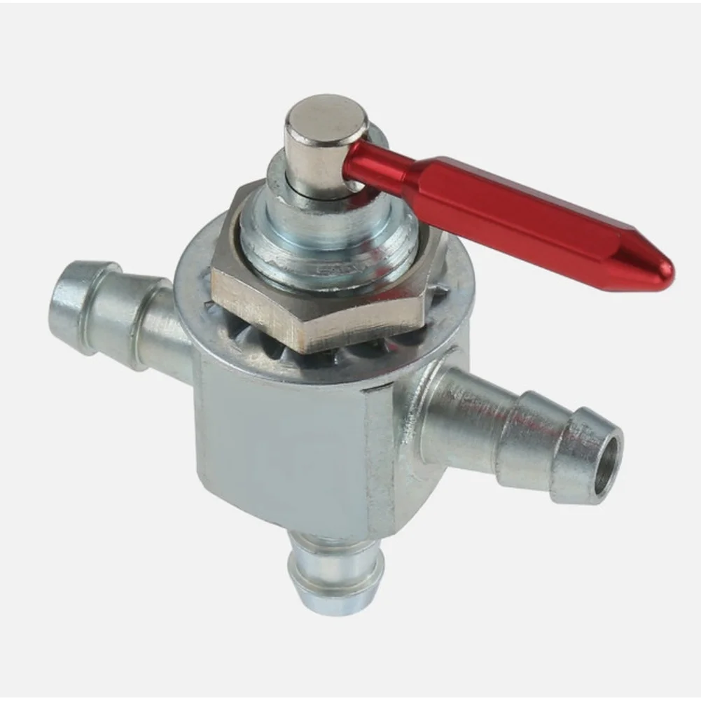 Two Way Fuel Shut Off Valve Compatible with For exmark 1633347 For hustler 745059 Carburetor 1 Valve 2 Filters 6 Clamps 1 Line
