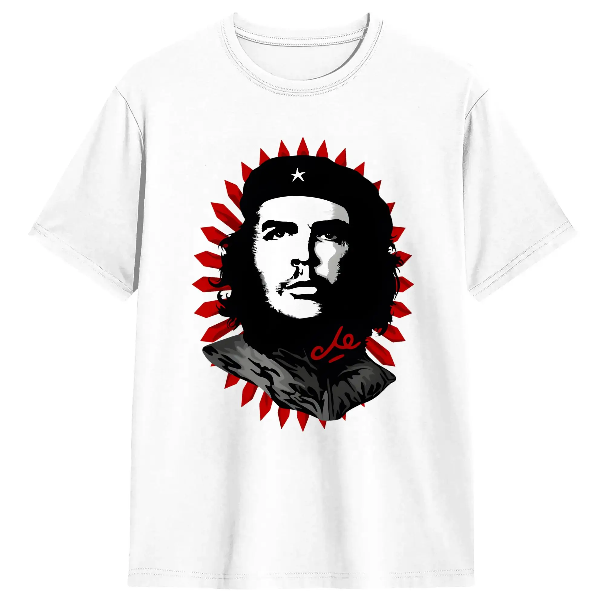 Che Guevara T Shirt Summer  Hip Hop T-Shirts 100% Cotton Breathable Plus Size 5XL Clothes Short Sleeve Y2K Retro Tshirt