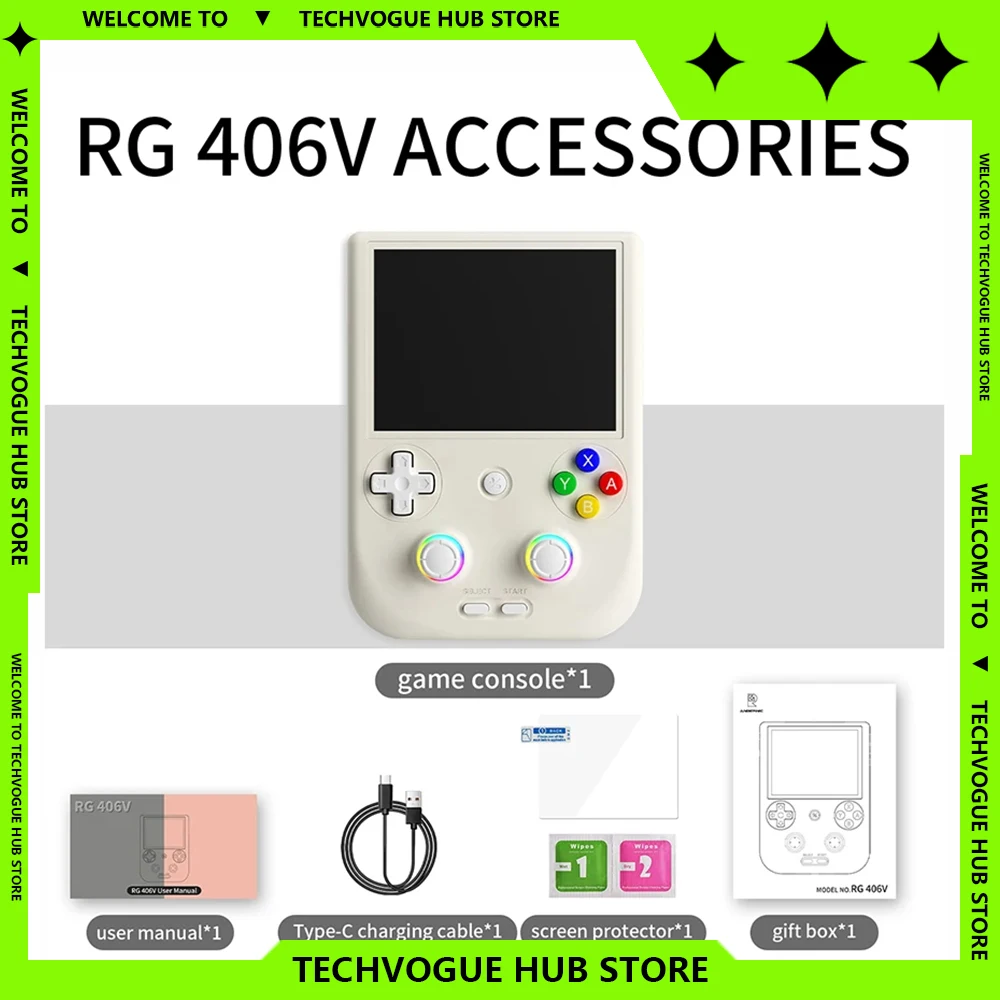 ANBERNIC RG OCA Full Lamination Multi-touch 960*720 Resolution 2.4/5G WIFI Game Console Android Retro Handheld Game Console