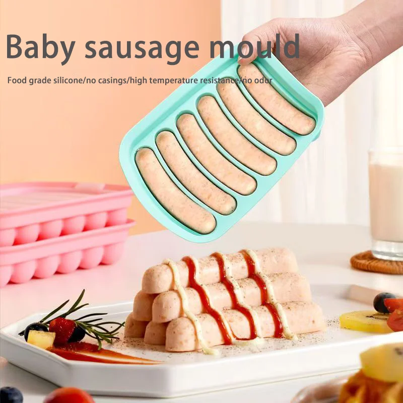 แม่พิมพ์ไส้กรอกซิลิโคน DIY พร้ - Baby Food Dogs บทวิจารณ์และราคา