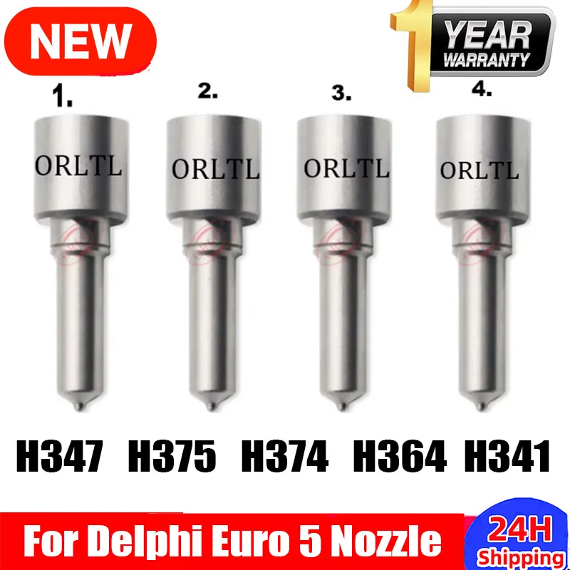 

4 шт. для дизельной форсунки Delphi H347 H375 H374 H341 H364 для A 6510704987 A 6510700587 EMBR00301D 28229873 EMBR00101D 28231014