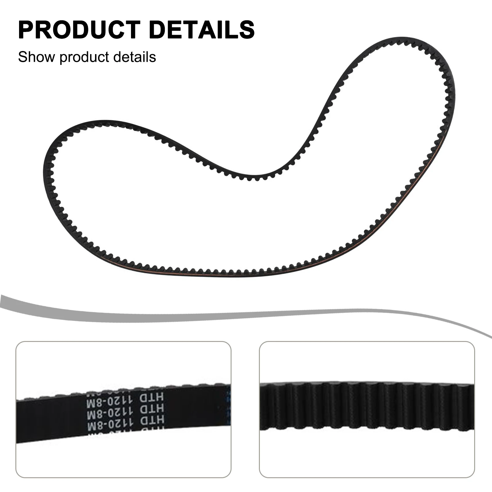 

Synchronous Drive Belt Designed to Fit For TimeMaster Products Check Compatibility with Model Numbers like 20199 20200 21199HD