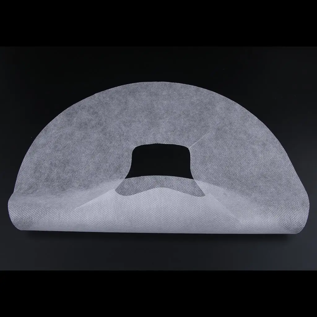 

100 Pcs Silicone Massage Table Cradle Pillow Covers for Salon