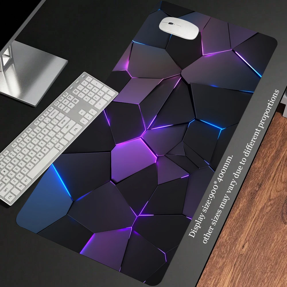 ملحقات الألعاب لوحة ماوس ألعاب الكمبيوتر ذات إحساس كبير من سجادات الألعاب التكنولوجية، حصيرة مكتبية، وسادات توسيع لوحة المفاتيح المطاطية المضادة للانزلاق