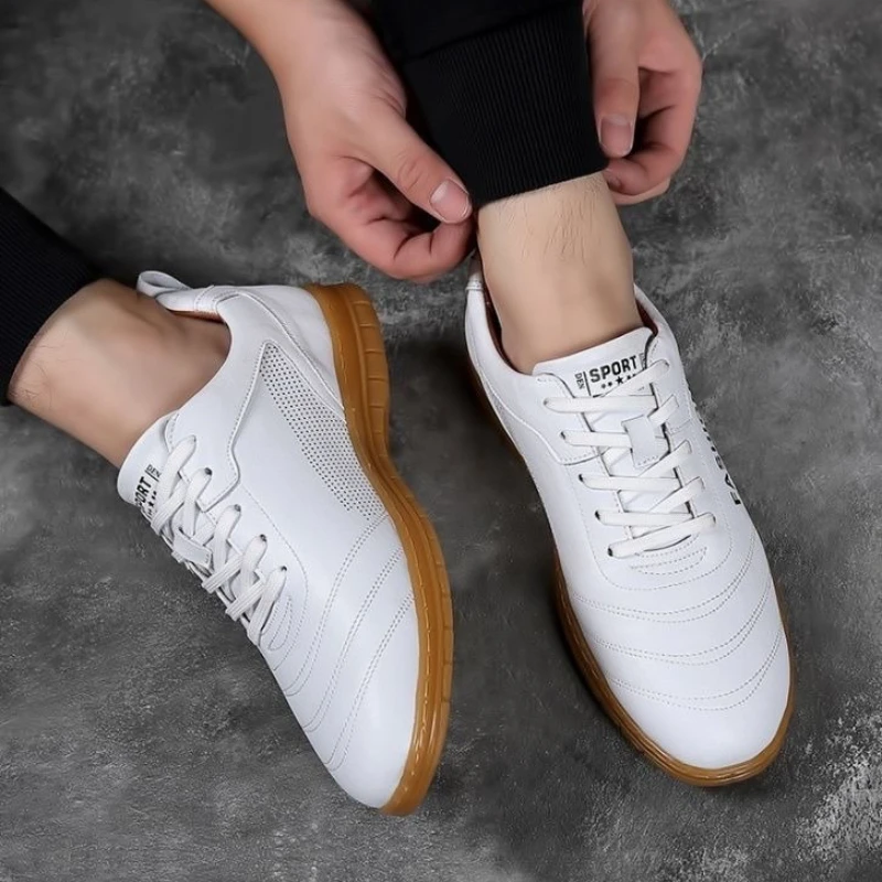 

Soft Breathable Lace-up Man Casual Shoe 2025 Trend Classic Original Common Elegant Luxury Sale Legitimate Leather Shoes for Men