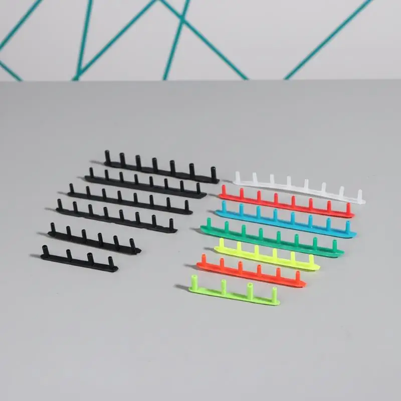 4/6/7/8/11 Nails Type Badminton Racket Nylon Grommets String Protector Mitochondrial Tube Racquet Stringing Grommets Tube