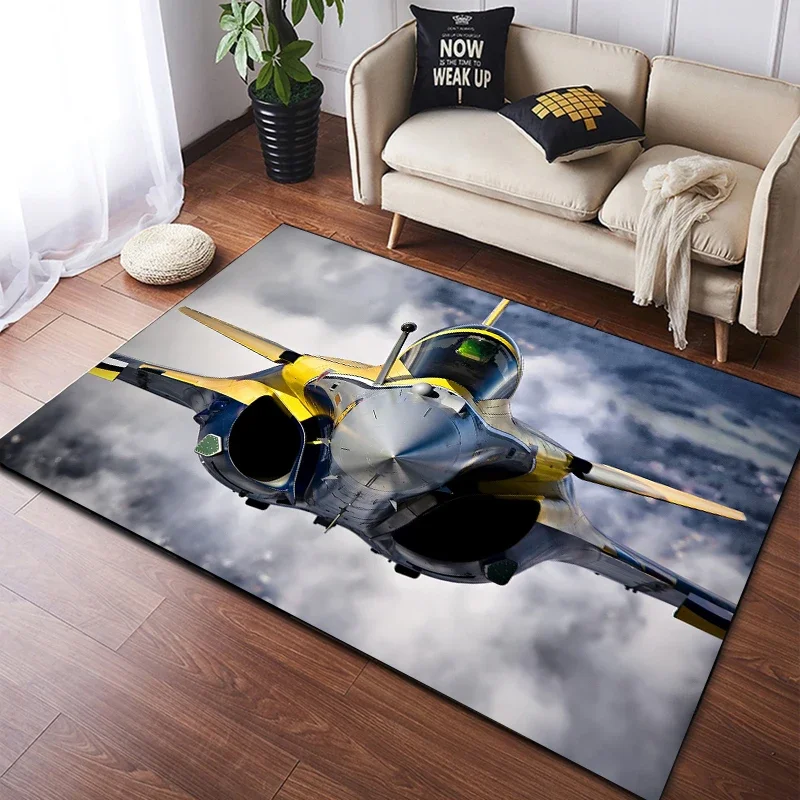 

Fighter Rafale Carpet Kitchen MatEntrance Doormat Bedroom Floor Decoration Living Room Carpet Bathroom Anti-slip rug