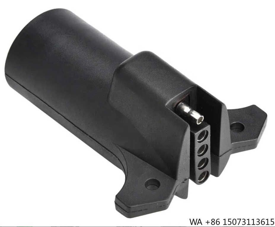 7-Way RV Blade to 5-Way Flat Trailer Wiring Adapter for Car Accessories