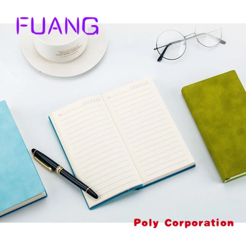 Custom  Promotion Cheap Custom Pu Leather Notebook,Fashionable Pu Leather Diary,Custom Leather Note Book Printing Service