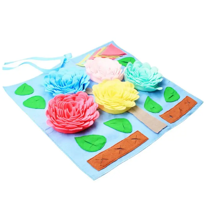 Dog Puzzle Toys Pet Dog Feeding Mat Smell Training For Dog Stress Relief Pet Interactive Game Training Blanket