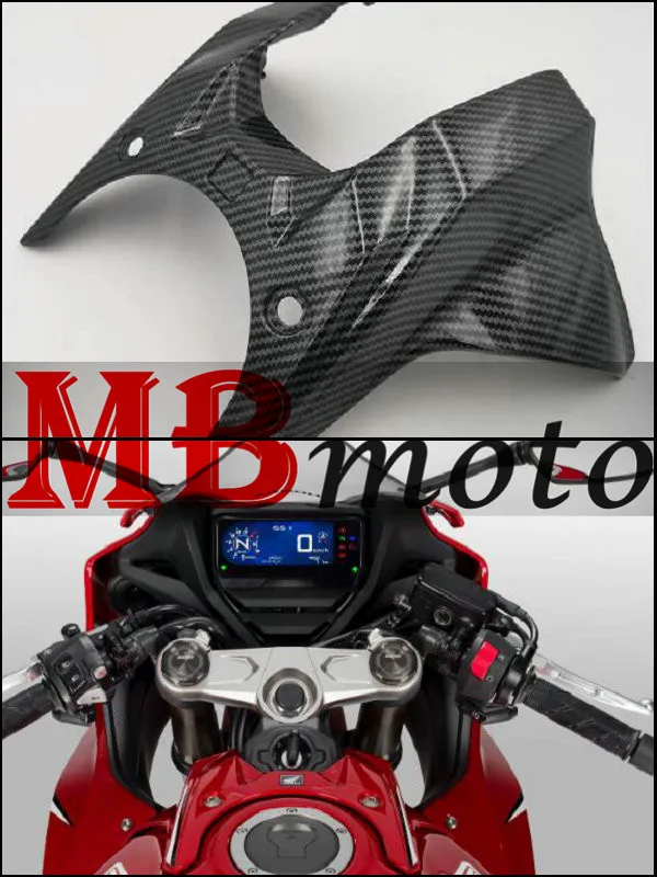 

For HONDA CB650R CBR650R 2019-20201 CB650 Front Tank Cover Fuel Gas Housing Protector CB650R Accessories Carbon Look