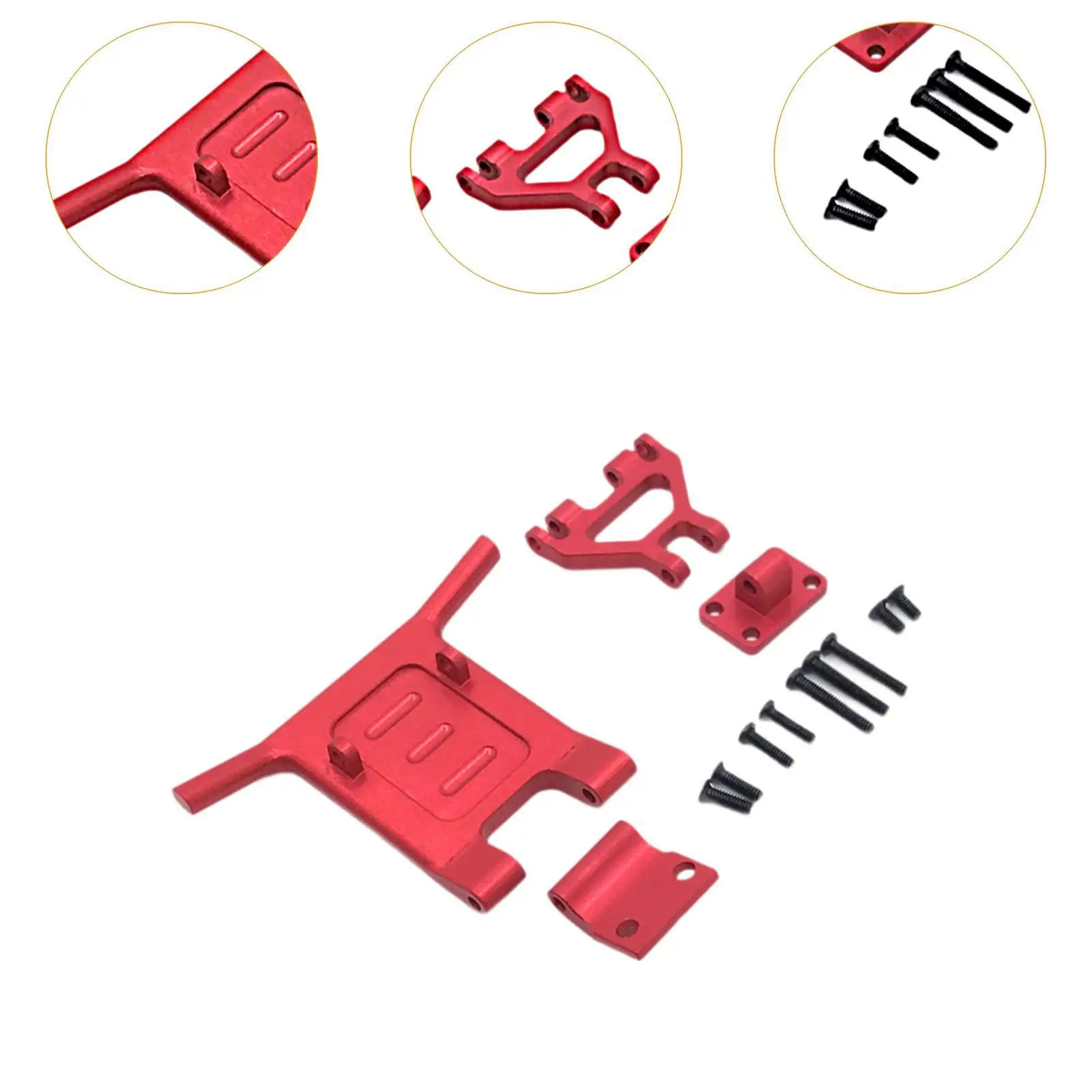 RC カーフロント交換部品 Wltoys 1/12 スケールモデル 124017 および 124016 用