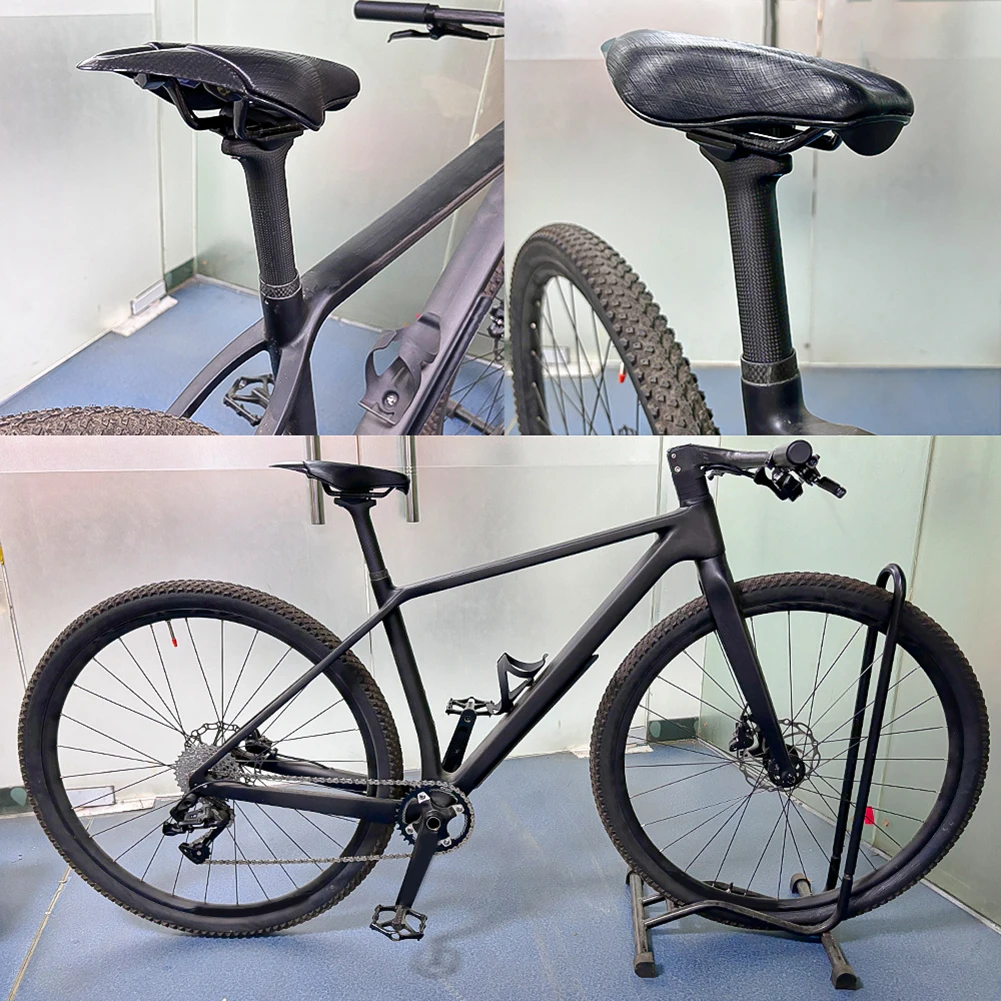 

Road Bike Post Carbon Fiber Seatpost 27.2mm Diameter 30.8mm Diameter 31.6mm Diameter 370mm Length Compatible With 7x7mm Tracks