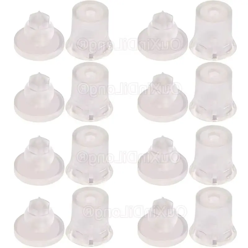 

1000PCS Letters Signs Standoffs Light Advertising Screws Nails Hidden Clip-In Clear Acrylic Standoffs Easiest Signage
