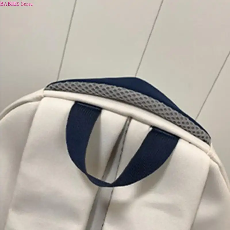 

C9GB Fashionable Student Knapsack White and Blue