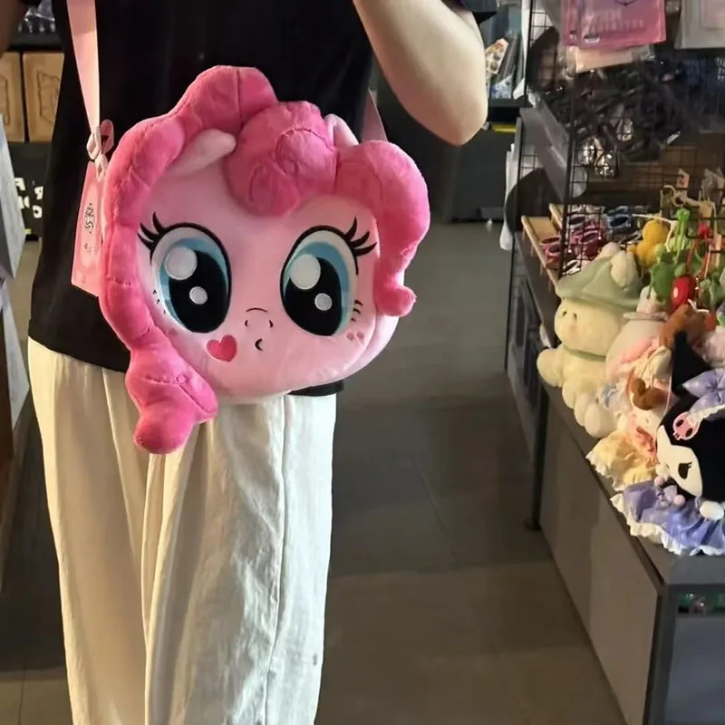 My Little Pony Pinkie Pie Crossbody Bag Kawaii Large Capacity Cartoon Shoulder Bag Cosplay Anime Accessories Girls Perfect Gifts view 3