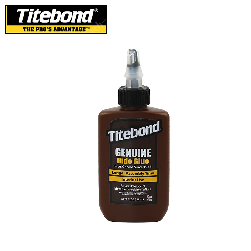 Titebond Hide Glue Violin Guitar Woodworking Glue Antique Repair Heating Removable  118ml 1pcs