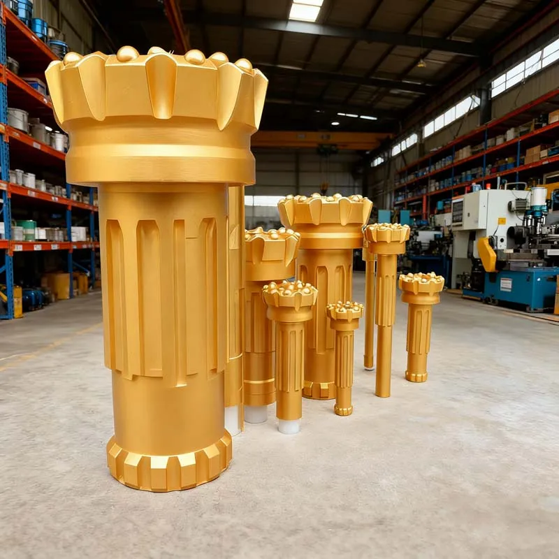 90mm Hammer Bit New Carbon Steel Water Well Drilling Bit Forged Drilling Tool