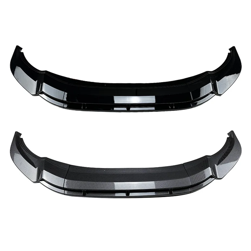 Lower Splitter Gloss Black Car Body Kits For Volkswagen Tiguan Rline L 2021 2022 2023 2024 Front Bumper Lip Diffuser Spoiler