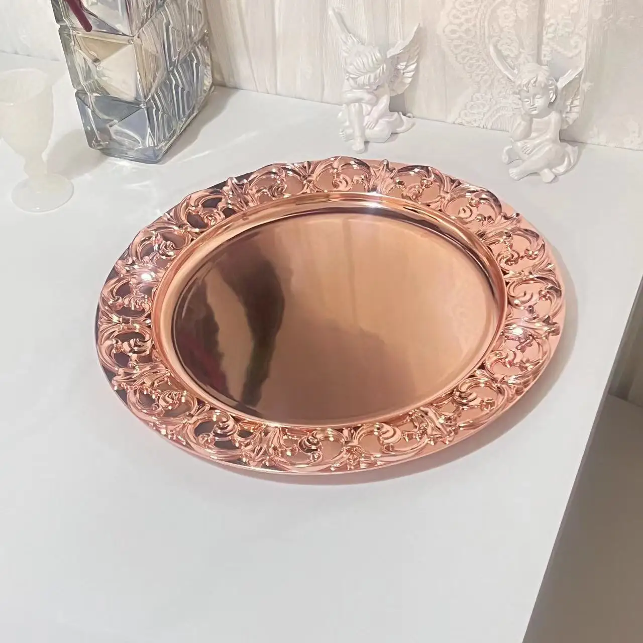 Luxury Rose Gold Ch…