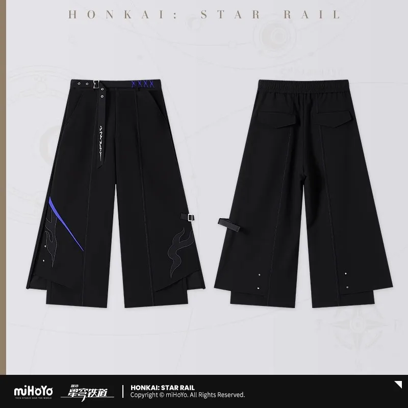 

miHoYo Honkai: StarRail Official Game Peripheral New Raiden Bosenmori Mei Theme Impression Series Wide Leg Pants Cosplay Anime ﻿