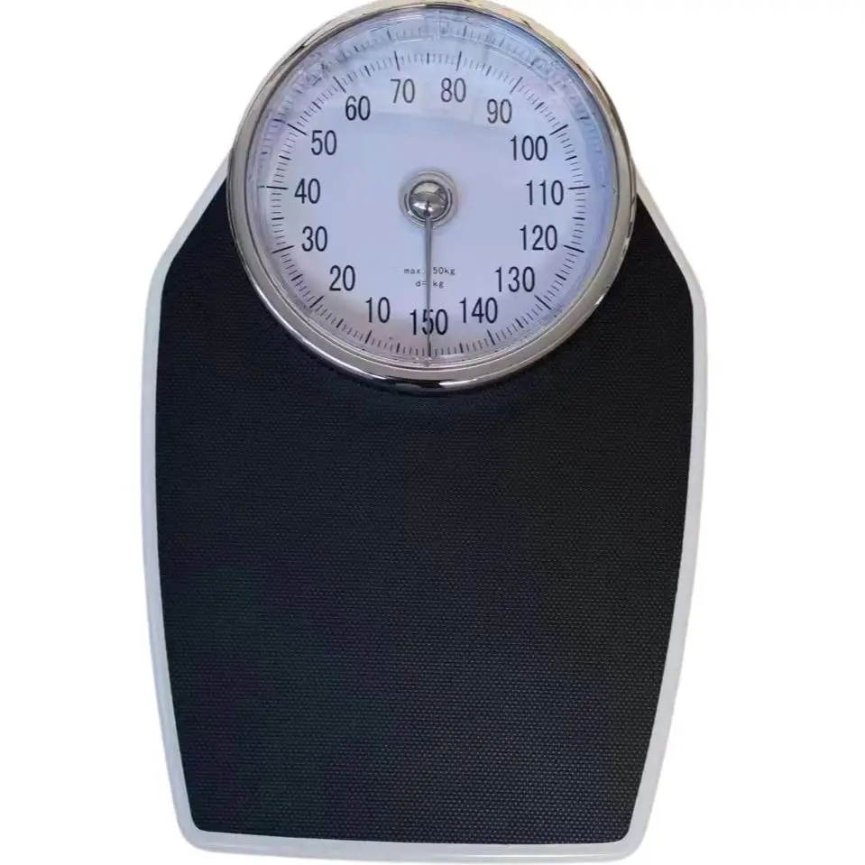 English Version Large Dial Mechanical Pointer Human Body Scale Accurate and Durable Spring Weight 150kg