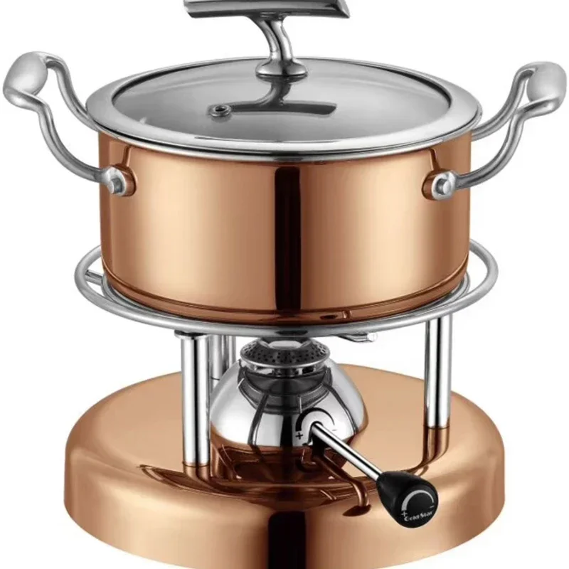 

Надувная маленькая гарячая кастрюля, газовая персональная одиночная сервировка, одна коммерческая маленькая бытовая плита