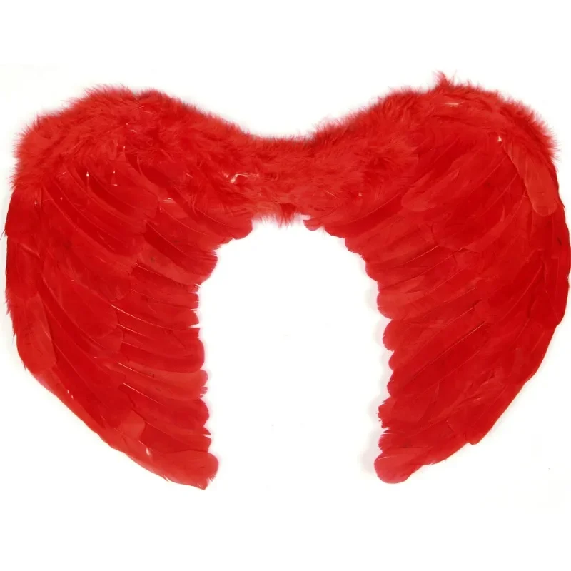Girl Angel Feather Wings Party Wing Wedding Birthday Halloween Christmas Show Dance Stage Performance Props Costume