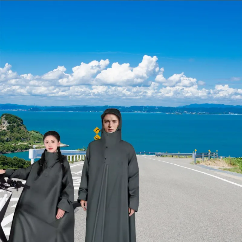 

Electric Bike Riding Raincoat Full Body Rainstorm Prevention Cape Style Electric Bike Riding Special Raincoat