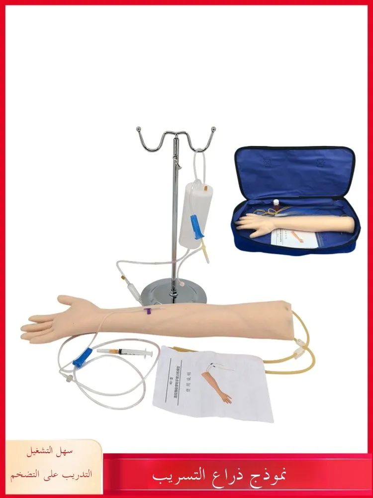 

Simulated Arm Injection Training Model for Nurse Training Blood Ding And Liquid Infusion Practice Non-Toxic Plastic Toy