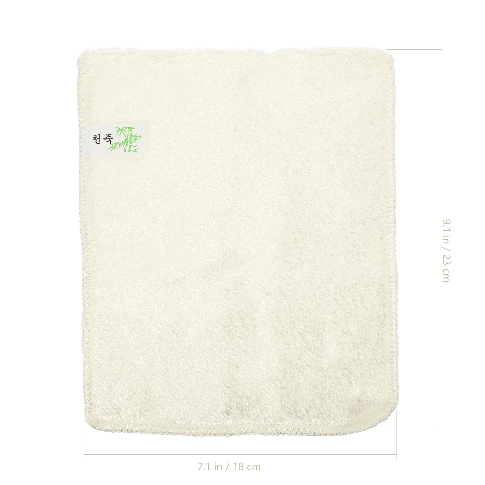 

10Pcs Bamboo Fabric Dish Kitchen Soft Supple Multipurpose Washcloths Water Absorbent Bamboo Fabric Towels